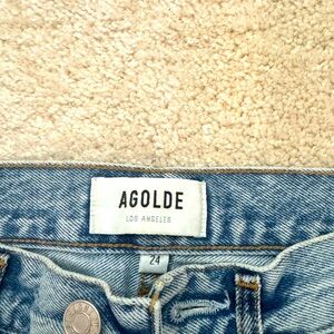 Agolde straight cut jean